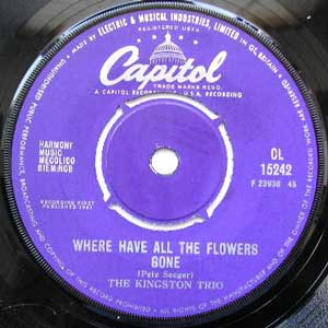 The Kingston Trio - Where Have All The Flowers Gone?