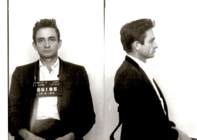 Johnny Cash arrested again...