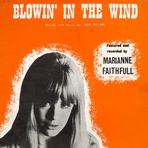 Marianne Faithfull joins in on covering Bob Dylan