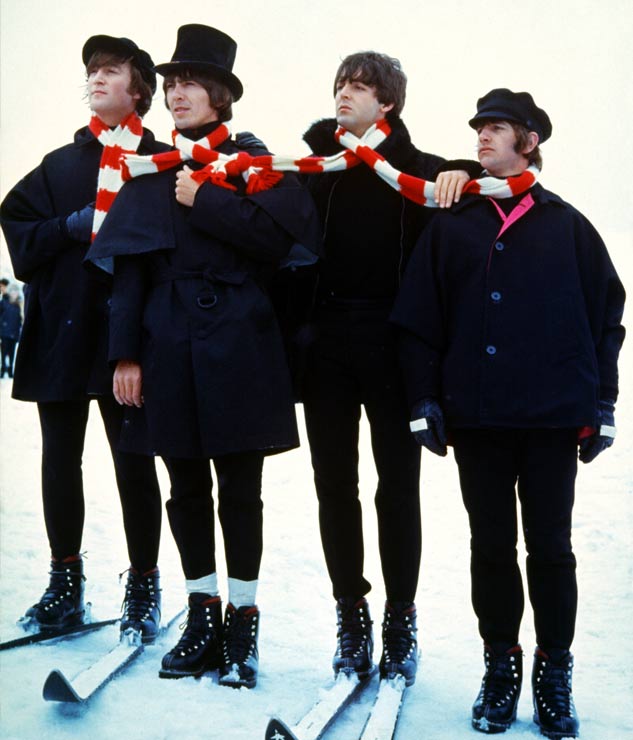 The Beatles begin work on a new film