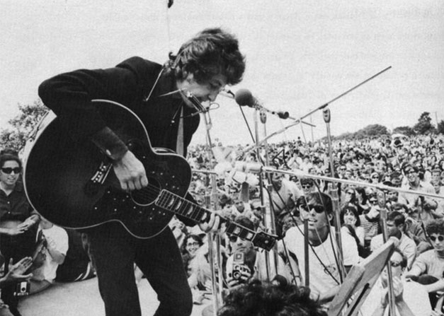 Watch: Bob Dylan live from the 1965 Newport Folk Festival